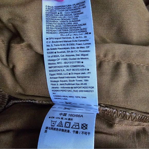 Old Navy Casual Elastic Waist Pants with Ajustable Drawcord Side Pockets Tapered - Picture 8 of 10